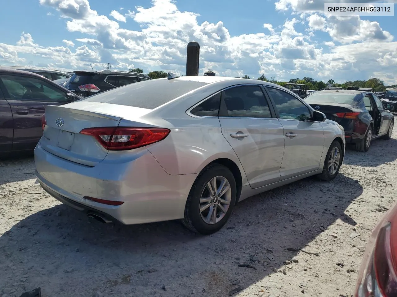 2017 Hyundai Sonata Se VIN: 5NPE24AF6HH563112 Lot: 73508364