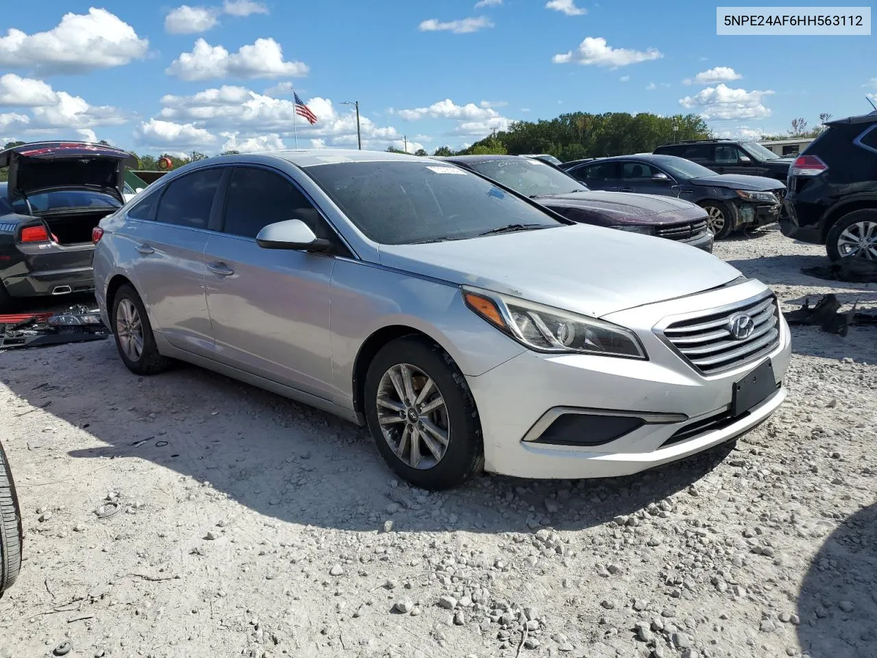 2017 Hyundai Sonata Se VIN: 5NPE24AF6HH563112 Lot: 73508364