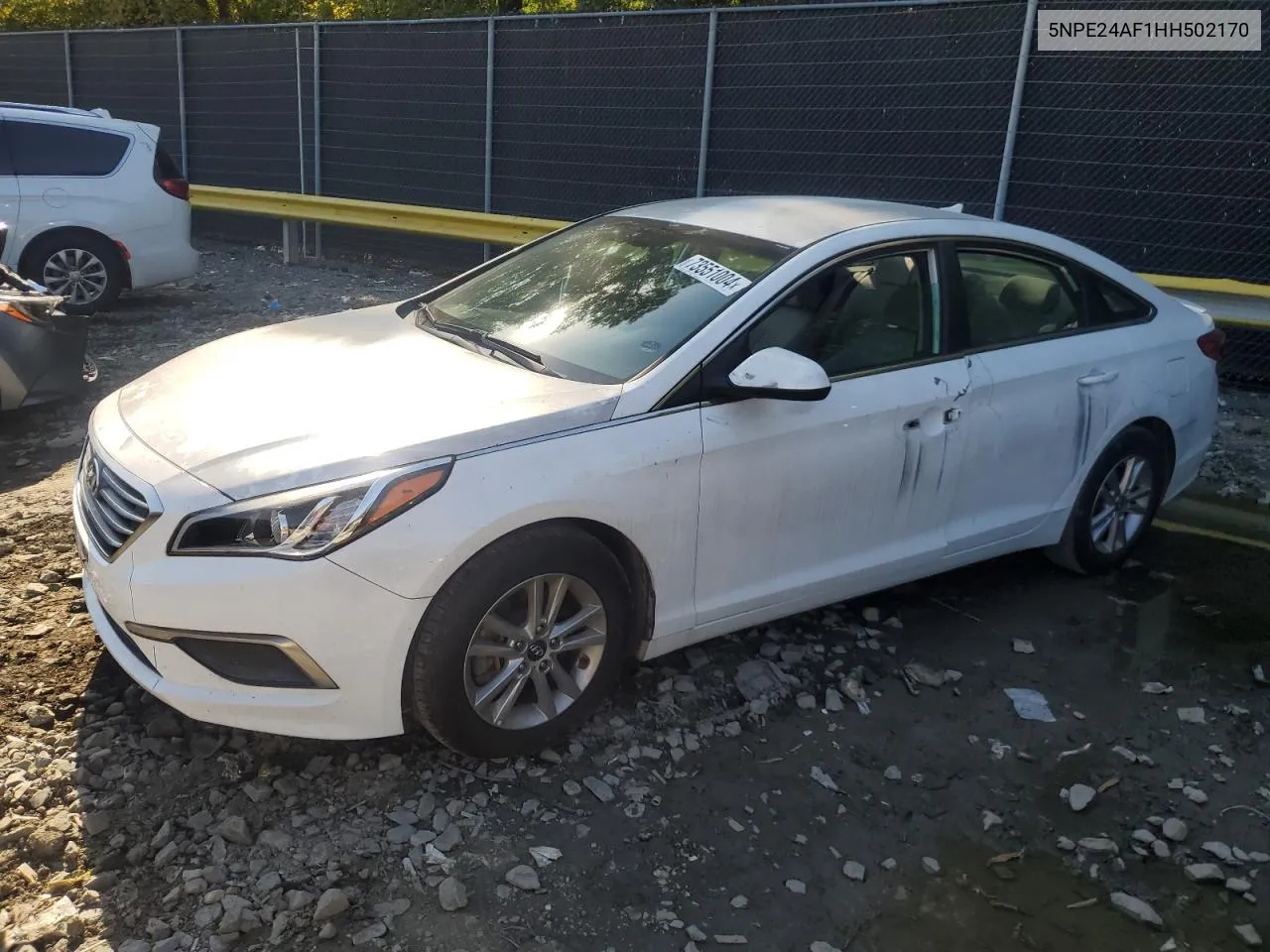 5NPE24AF1HH502170 2017 Hyundai Sonata Se