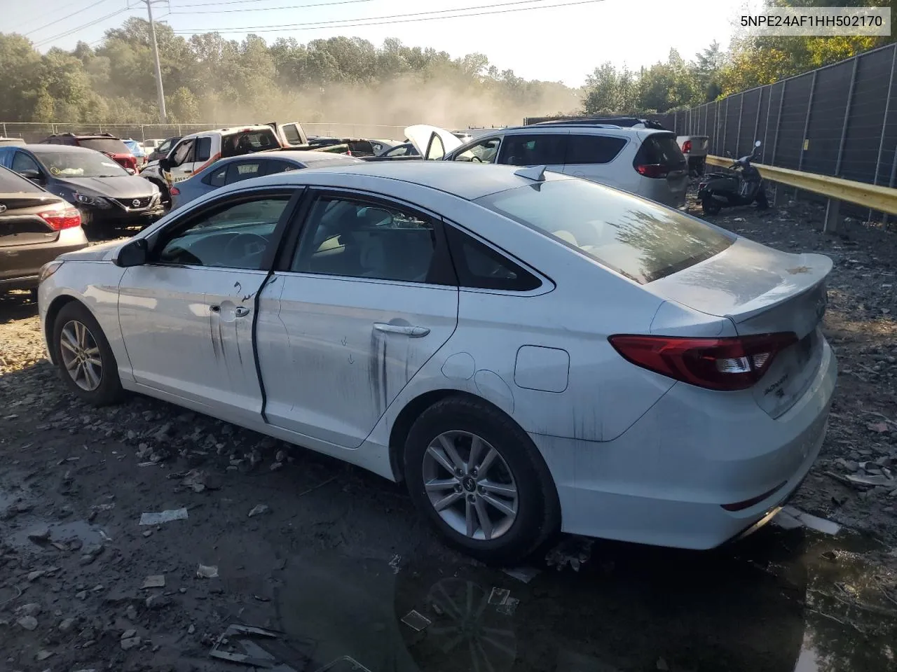 2017 Hyundai Sonata Se VIN: 5NPE24AF1HH502170 Lot: 73551004