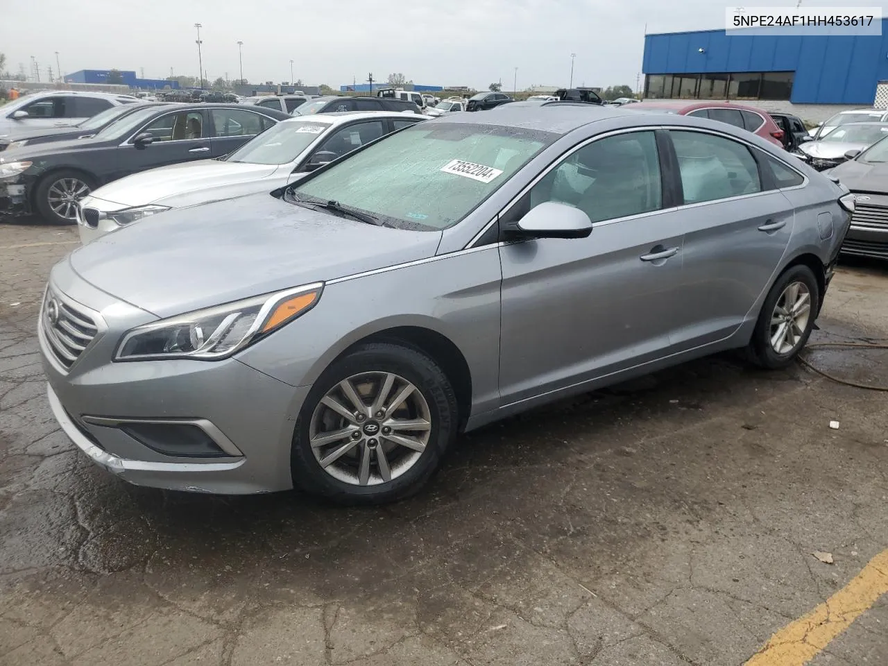 2017 Hyundai Sonata Se VIN: 5NPE24AF1HH453617 Lot: 73552204