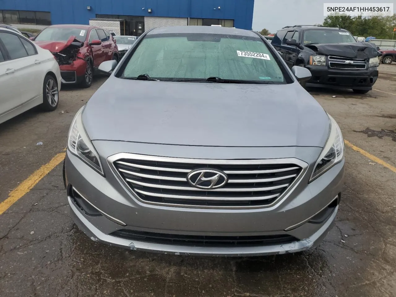 2017 Hyundai Sonata Se VIN: 5NPE24AF1HH453617 Lot: 73552204