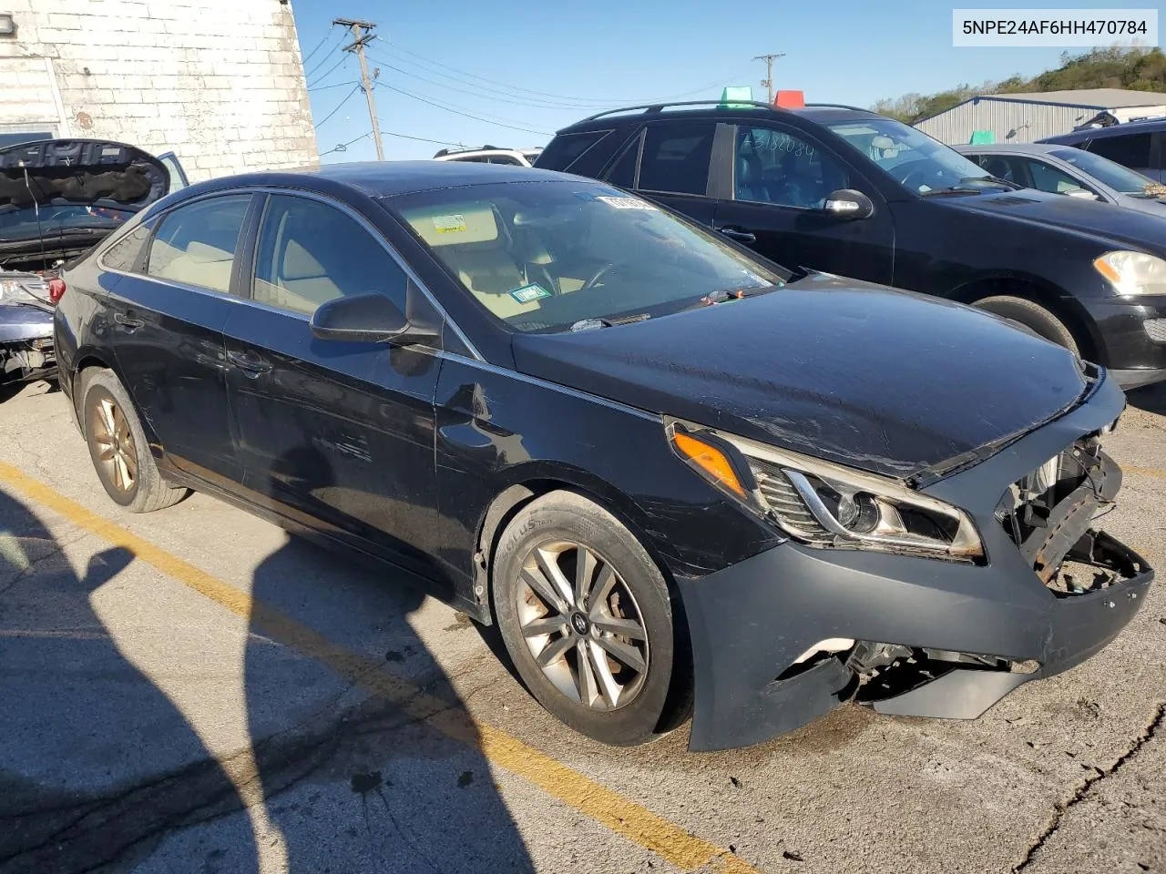 2017 Hyundai Sonata Se VIN: 5NPE24AF6HH470784 Lot: 73719774