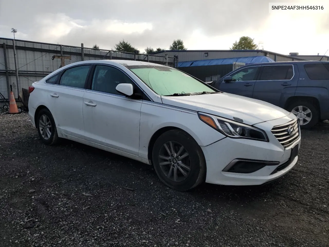 2017 Hyundai Sonata Se VIN: 5NPE24AF3HH546316 Lot: 73744414