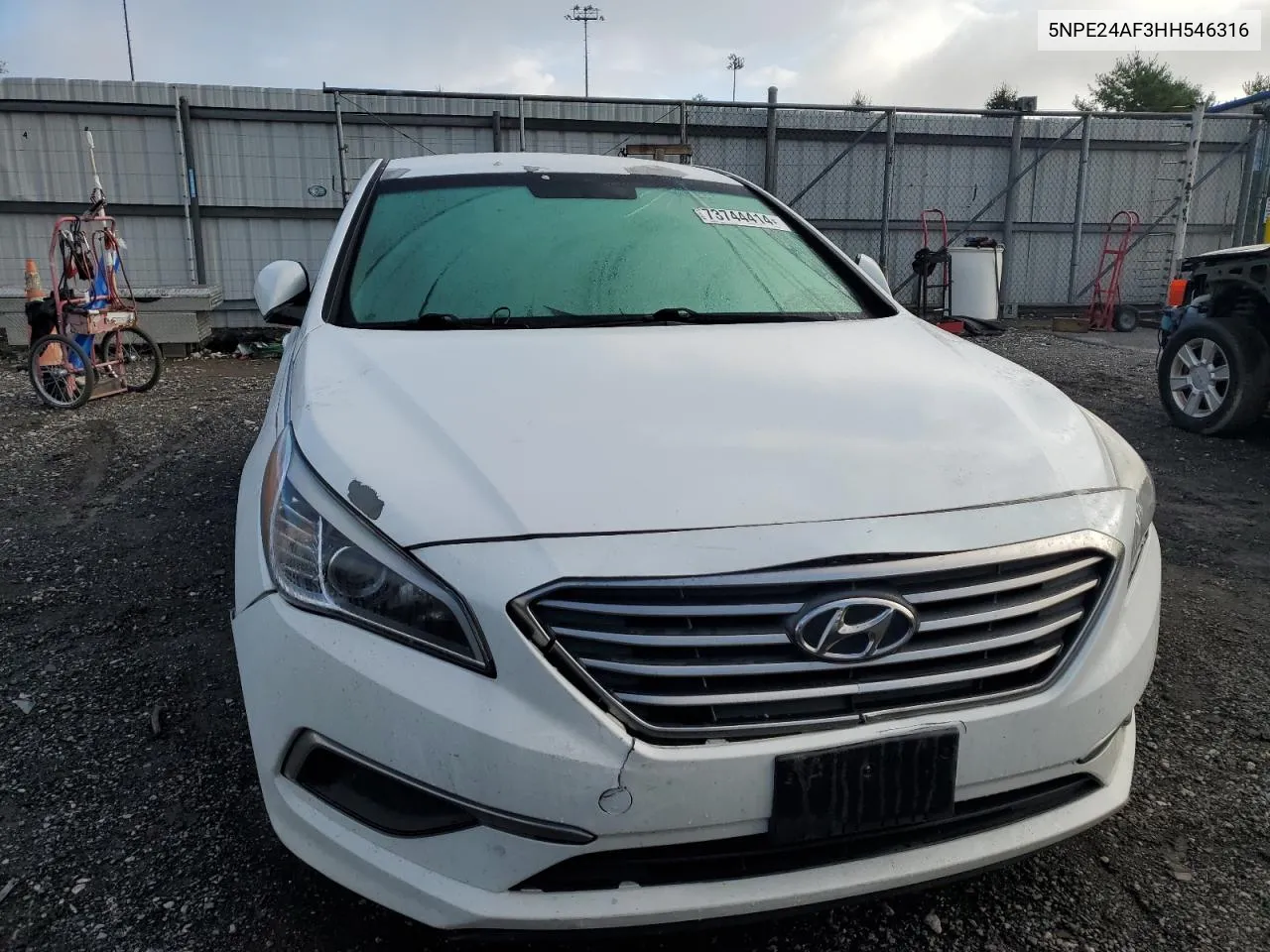 2017 Hyundai Sonata Se VIN: 5NPE24AF3HH546316 Lot: 73744414