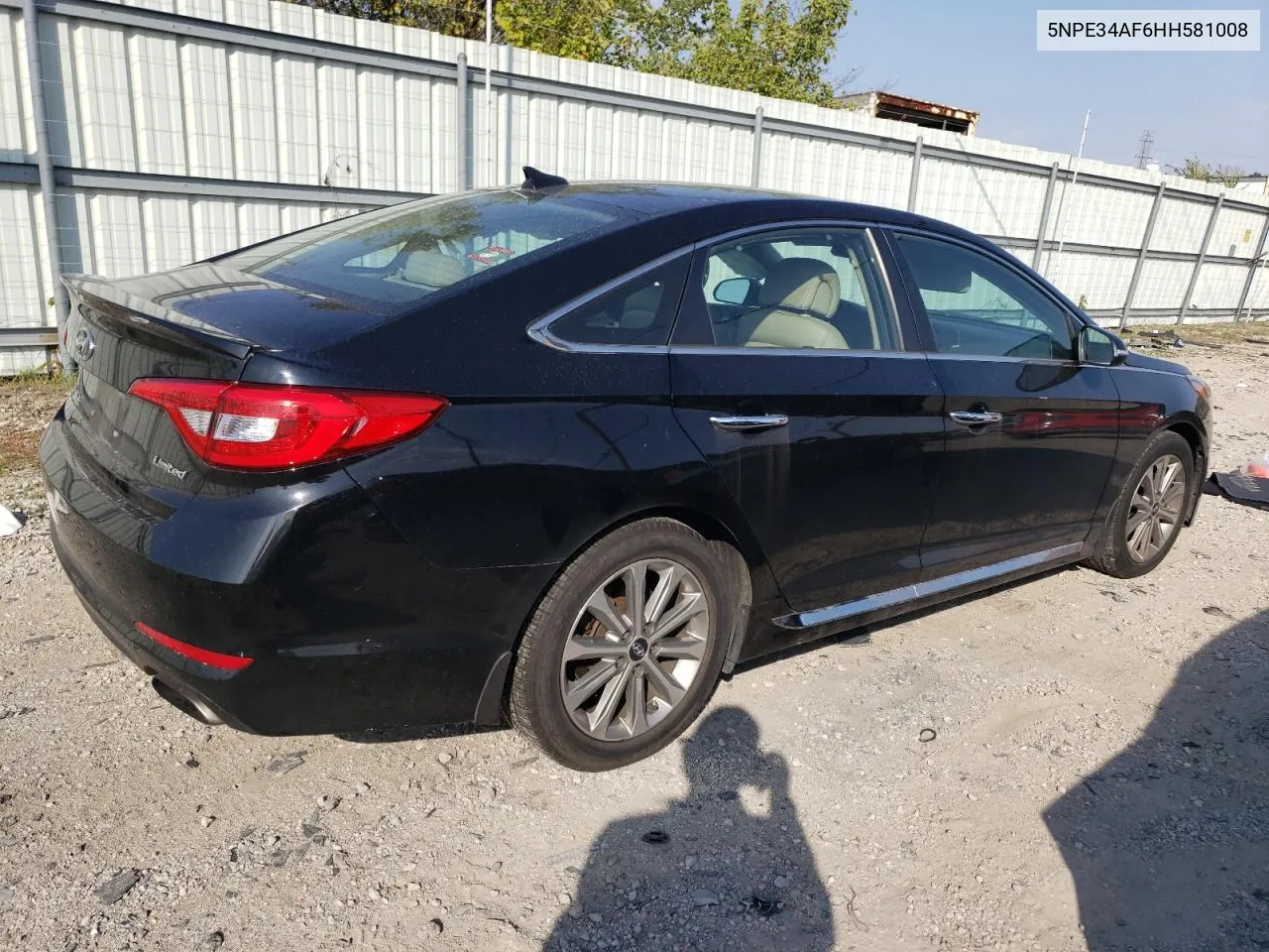 2017 Hyundai Sonata Sport VIN: 5NPE34AF6HH581008 Lot: 73773704