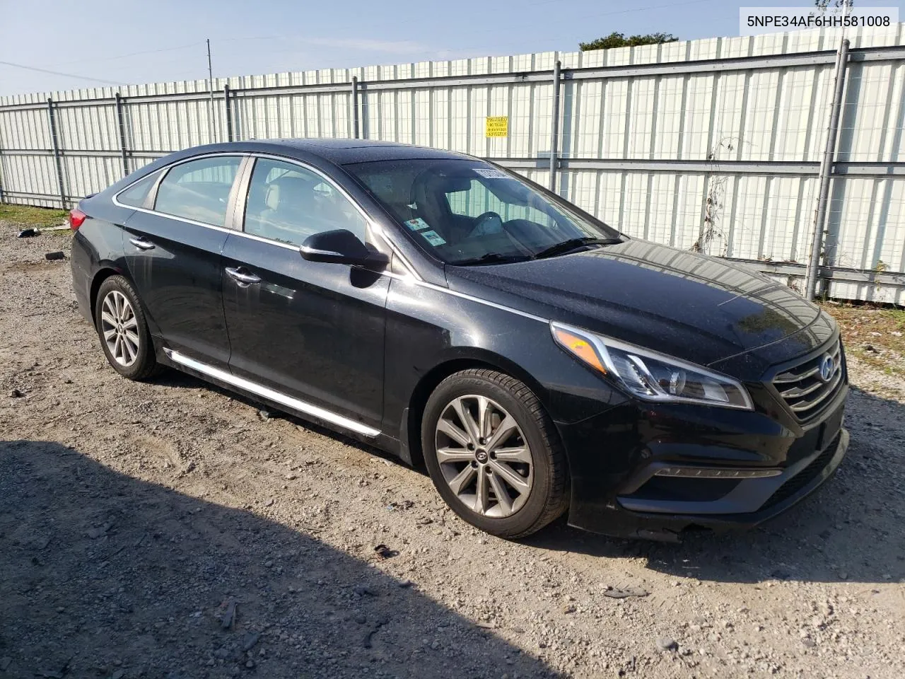 2017 Hyundai Sonata Sport VIN: 5NPE34AF6HH581008 Lot: 73773704