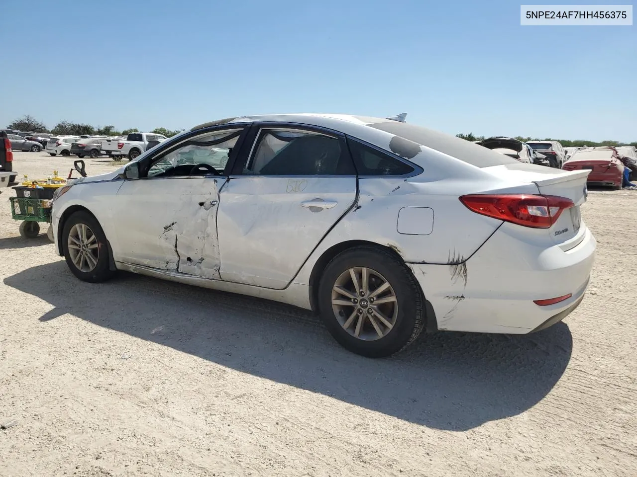 2017 Hyundai Sonata Se VIN: 5NPE24AF7HH456375 Lot: 73774544