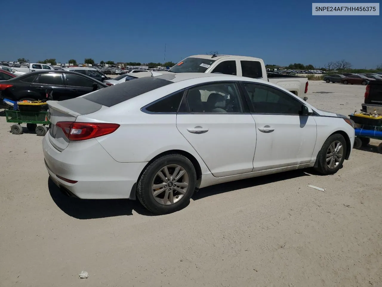 2017 Hyundai Sonata Se VIN: 5NPE24AF7HH456375 Lot: 73774544