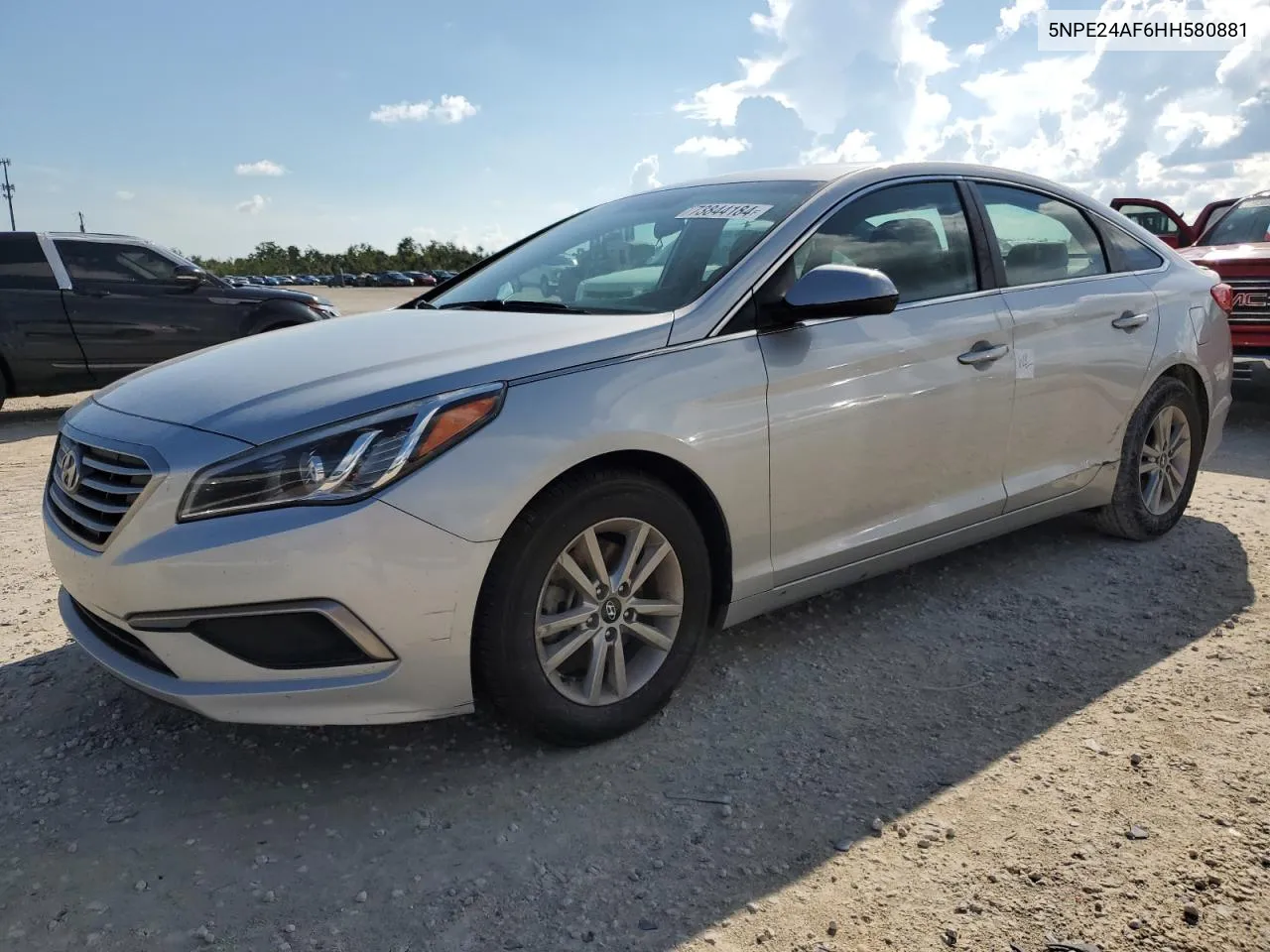 2017 Hyundai Sonata Se VIN: 5NPE24AF6HH580881 Lot: 73844184