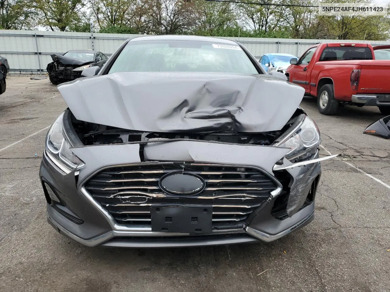 2017 Hyundai Sonata Se VIN: 5NPE24AF4JH611423 Lot: 73928264