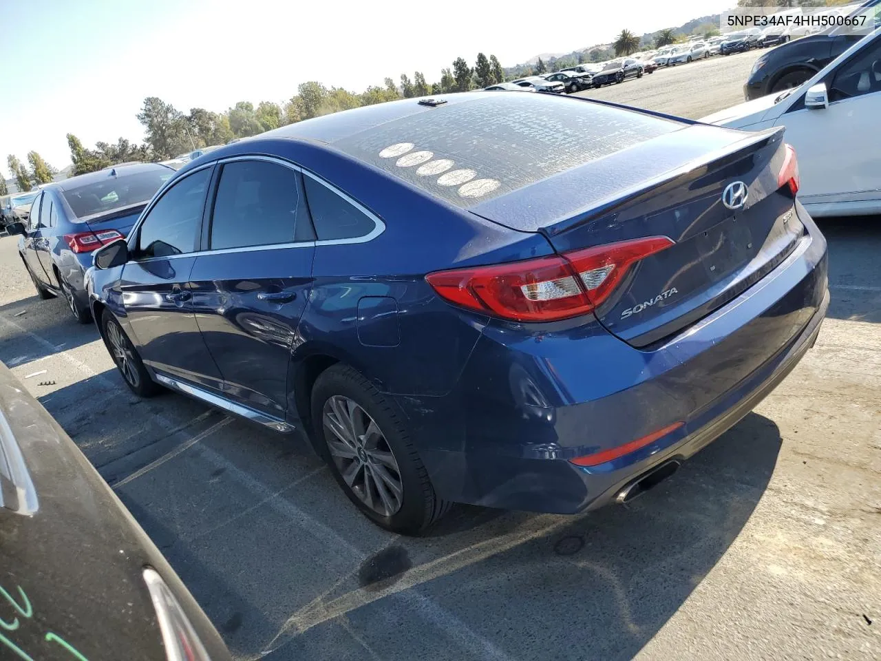 5NPE34AF4HH500667 2017 Hyundai Sonata Sport