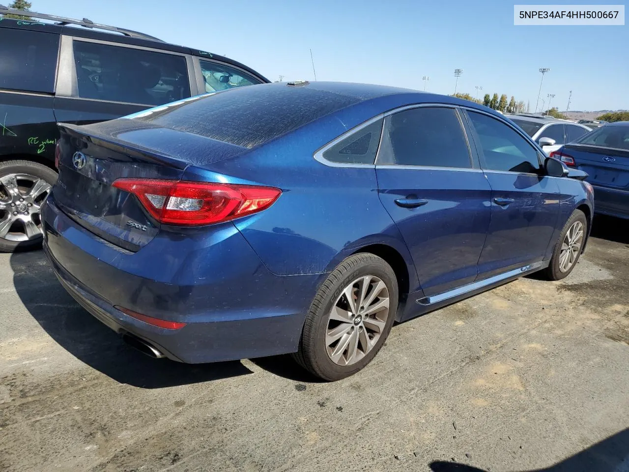 2017 Hyundai Sonata Sport VIN: 5NPE34AF4HH500667 Lot: 74010914