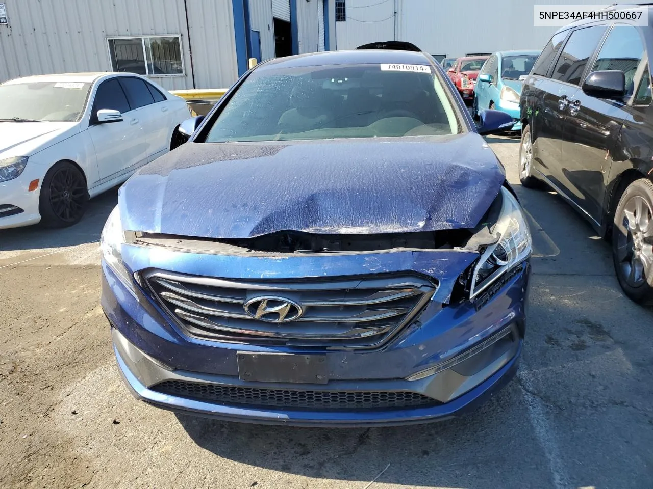 2017 Hyundai Sonata Sport VIN: 5NPE34AF4HH500667 Lot: 74010914