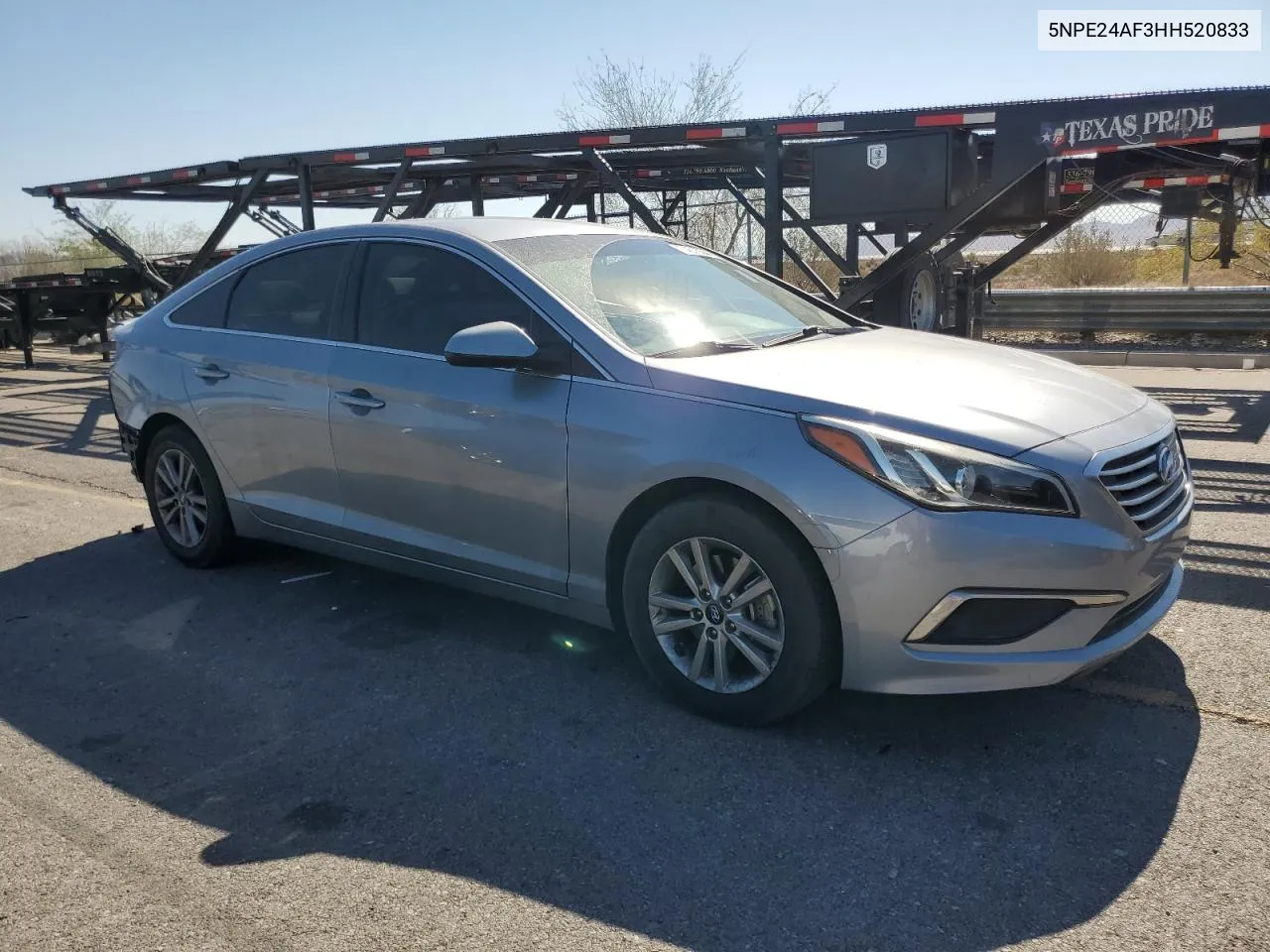 2017 Hyundai Sonata Se VIN: 5NPE24AF3HH520833 Lot: 74013544