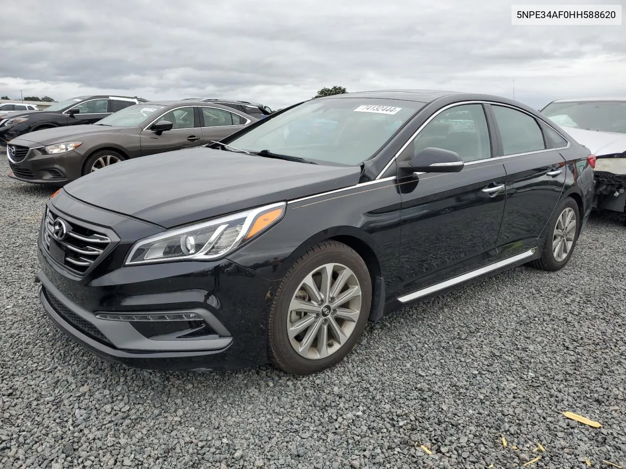 5NPE34AF0HH588620 2017 Hyundai Sonata Sport