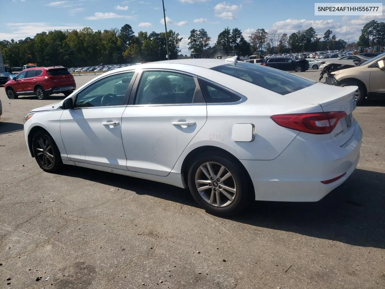 2017 Hyundai Sonata Se VIN: 5NPE24AF1HH556777 Lot: 74279704