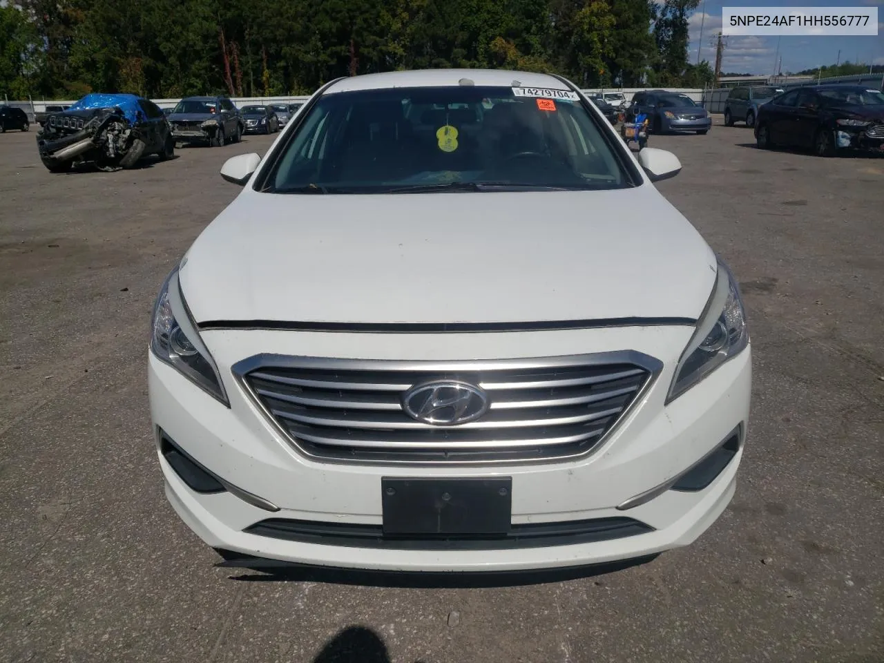 2017 Hyundai Sonata Se VIN: 5NPE24AF1HH556777 Lot: 74279704