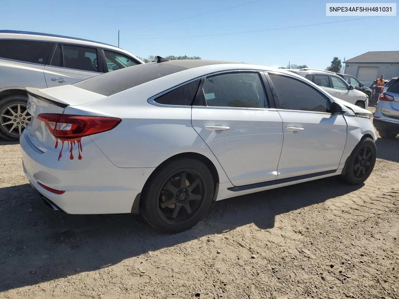 2017 Hyundai Sonata Sport VIN: 5NPE34AF5HH481031 Lot: 74309094