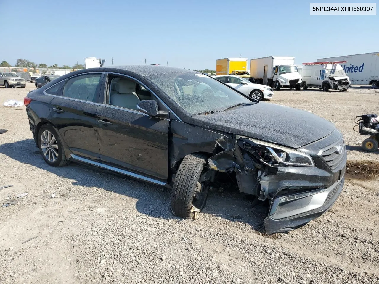 2017 Hyundai Sonata Sport VIN: 5NPE34AFXHH560307 Lot: 74316844