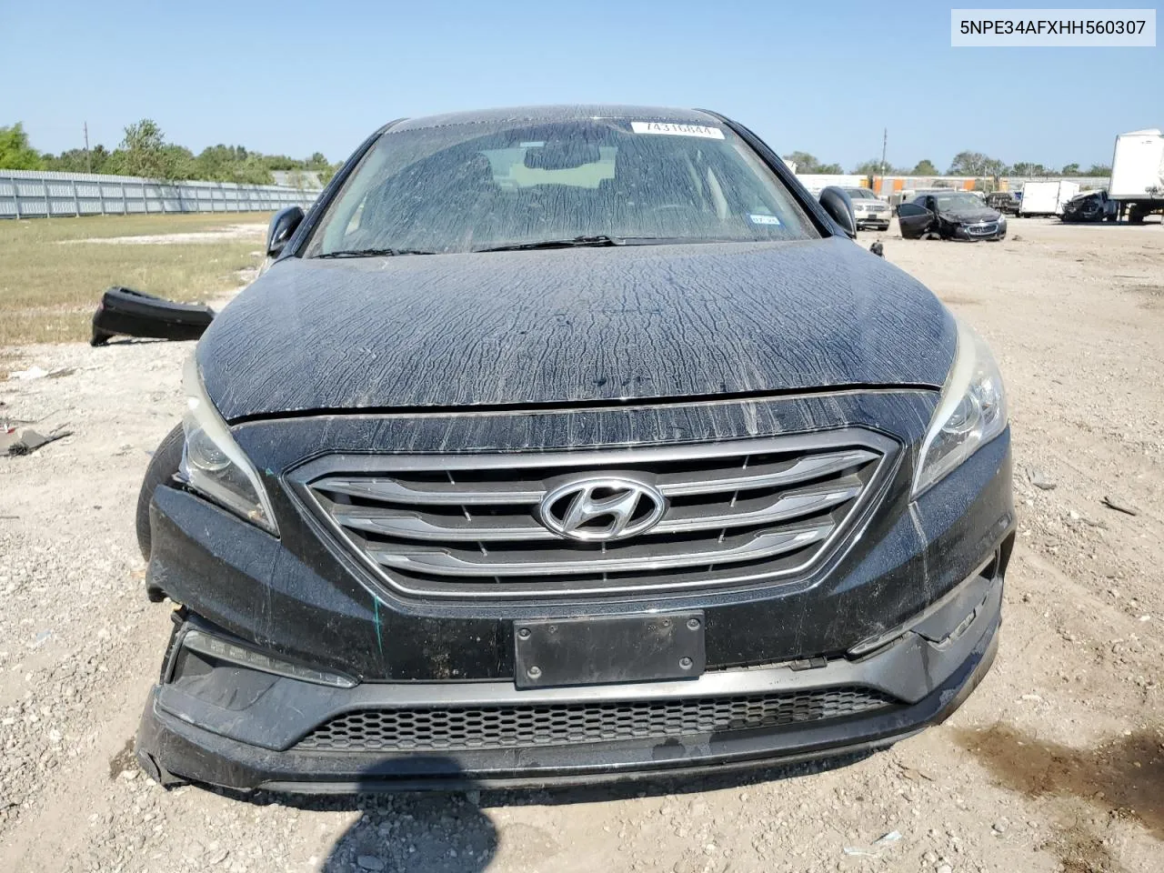 5NPE34AFXHH560307 2017 Hyundai Sonata Sport