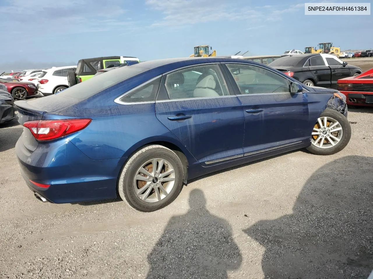 2017 Hyundai Sonata Se VIN: 5NPE24AF0HH461384 Lot: 74346544