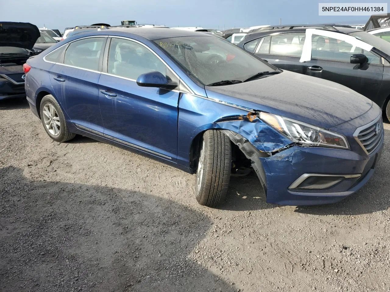 2017 Hyundai Sonata Se VIN: 5NPE24AF0HH461384 Lot: 74346544