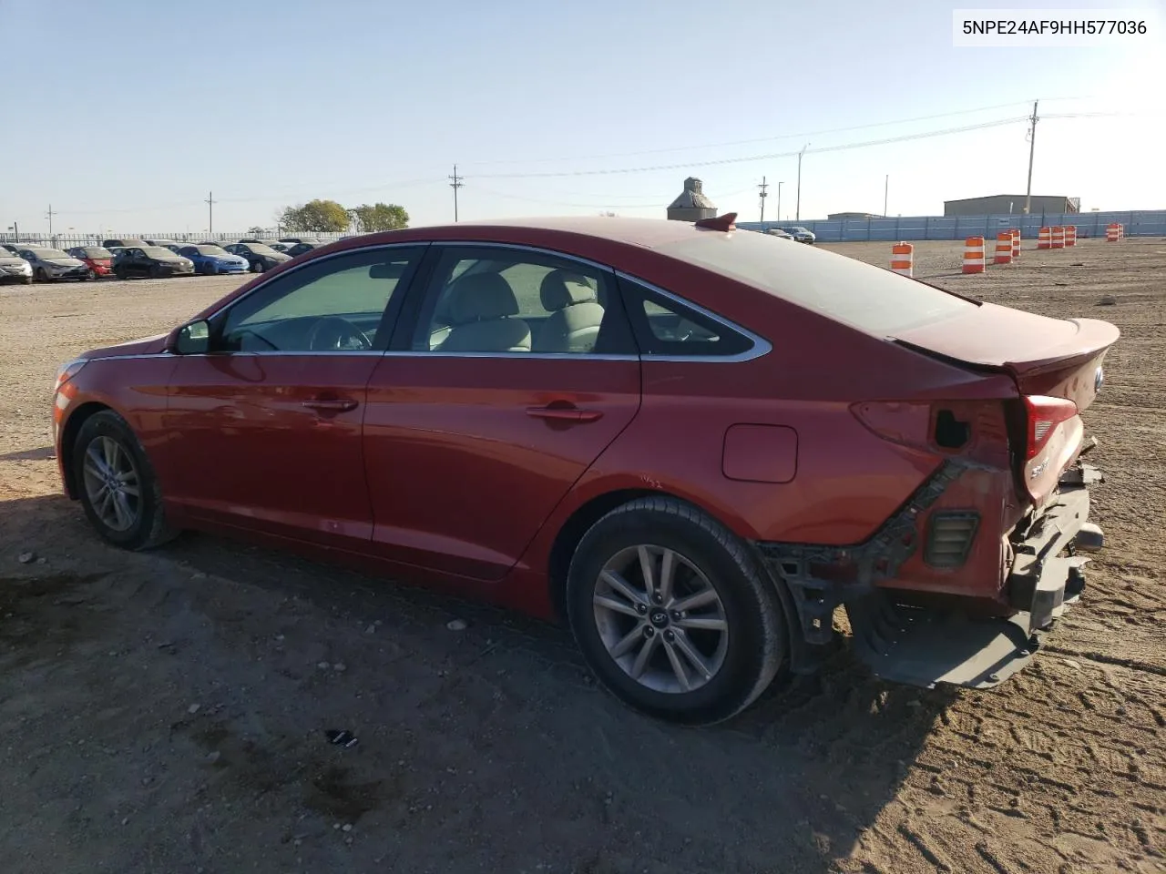 2017 Hyundai Sonata Se VIN: 5NPE24AF9HH577036 Lot: 74354984