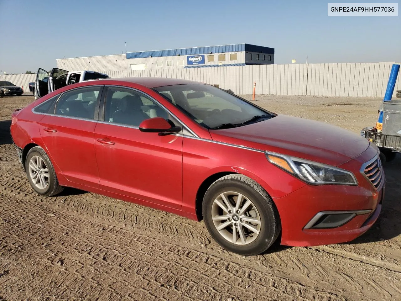 2017 Hyundai Sonata Se VIN: 5NPE24AF9HH577036 Lot: 74354984