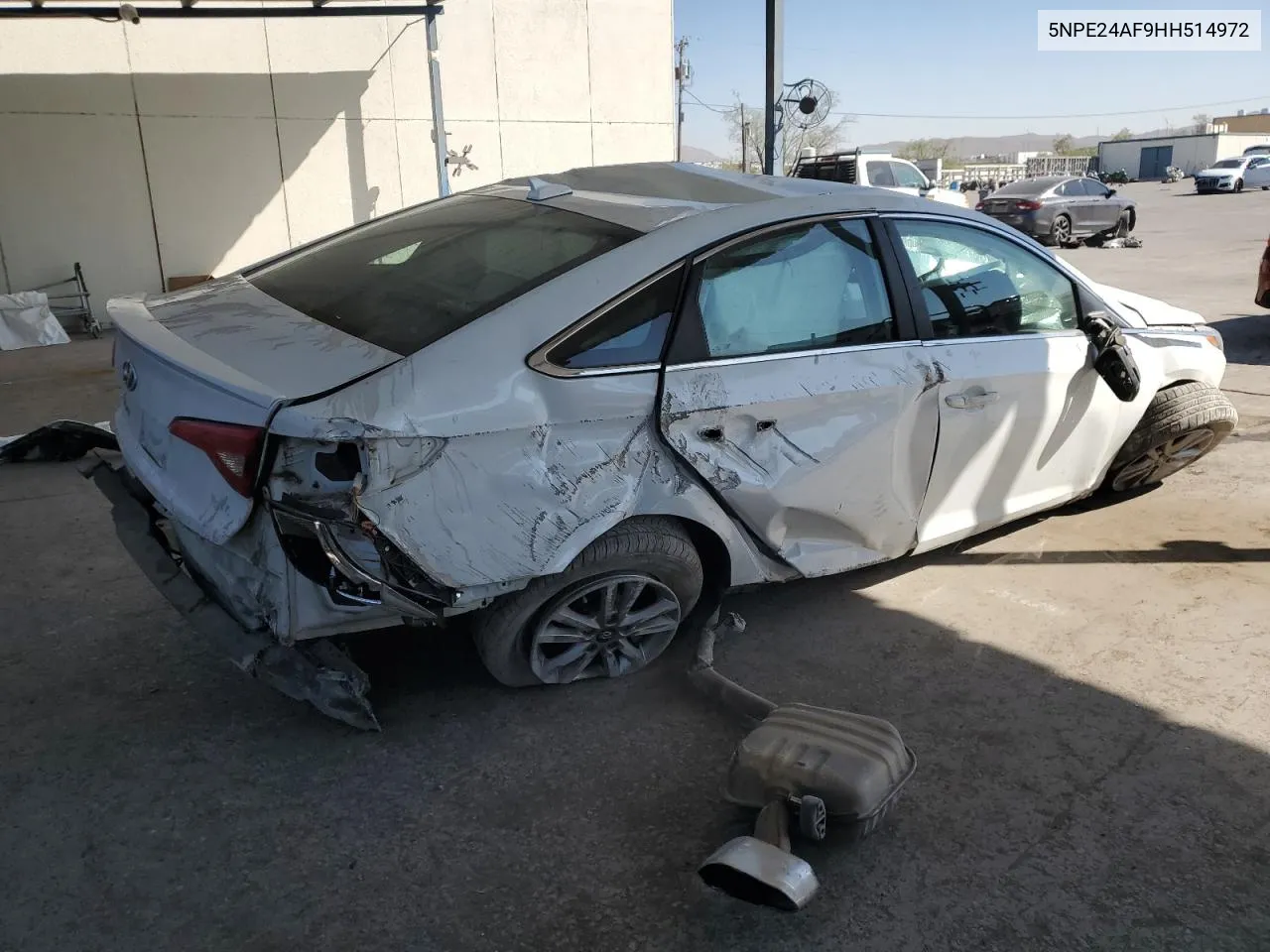 2017 Hyundai Sonata Se VIN: 5NPE24AF9HH514972 Lot: 74437564