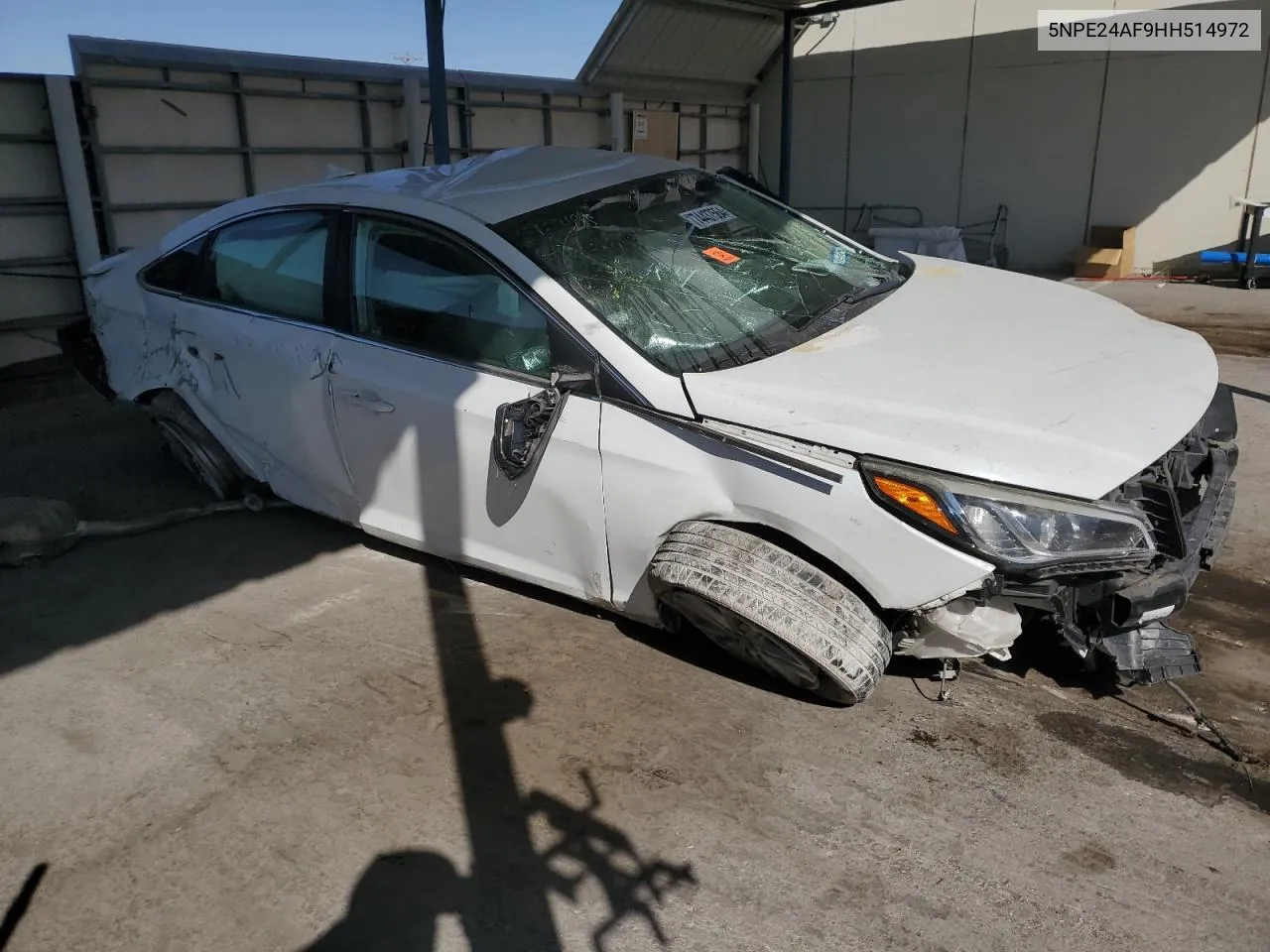 2017 Hyundai Sonata Se VIN: 5NPE24AF9HH514972 Lot: 74437564