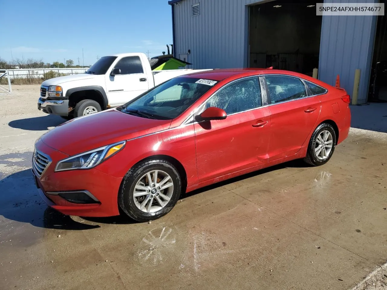 2017 Hyundai Sonata Se VIN: 5NPE24AFXHH574677 Lot: 74505374