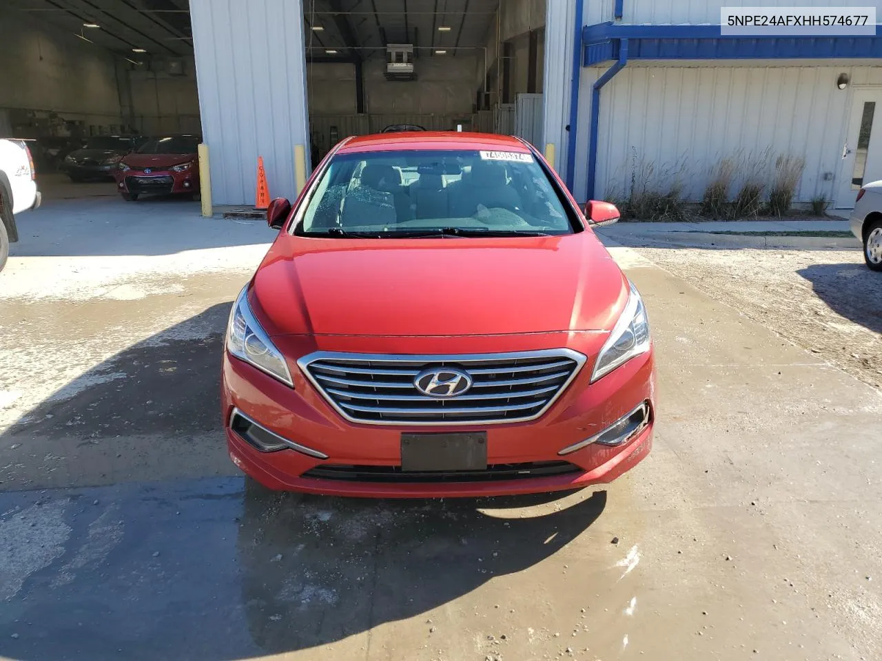 2017 Hyundai Sonata Se VIN: 5NPE24AFXHH574677 Lot: 74505374