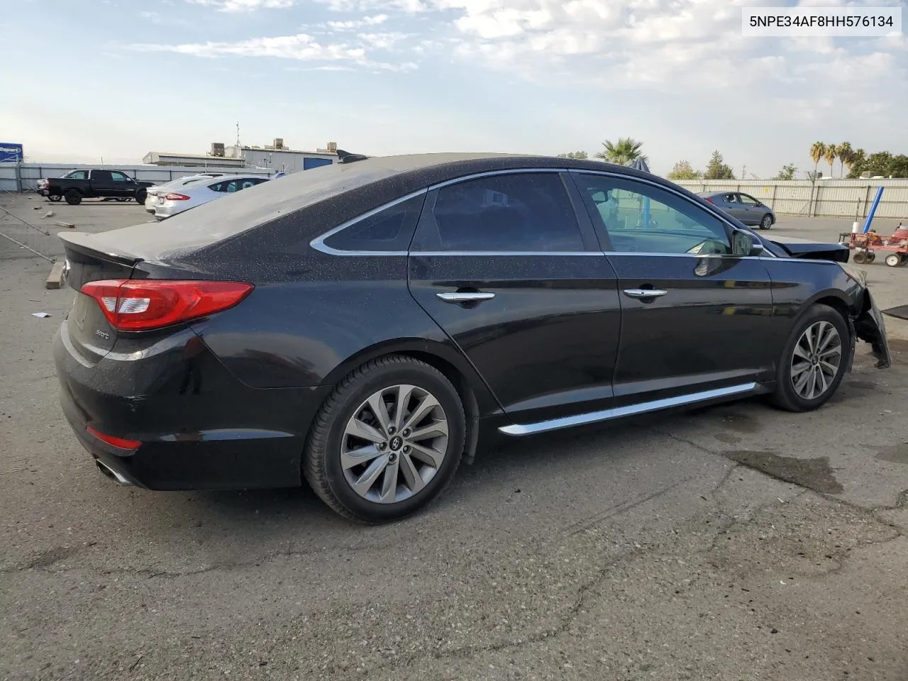 2017 Hyundai Sonata Sport VIN: 5NPE34AF8HH576134 Lot: 74514174