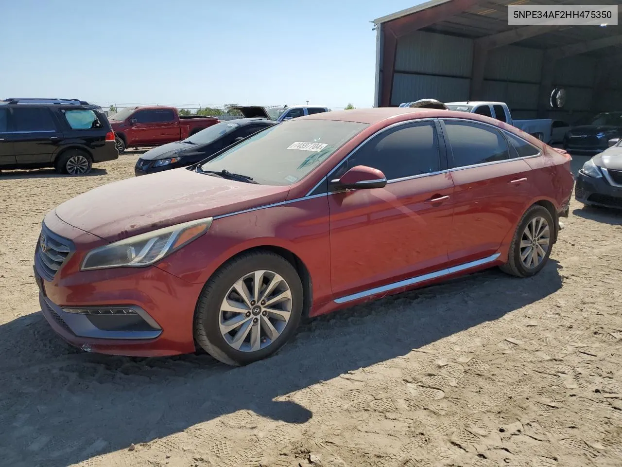 2017 Hyundai Sonata Sport VIN: 5NPE34AF2HH475350 Lot: 74597704