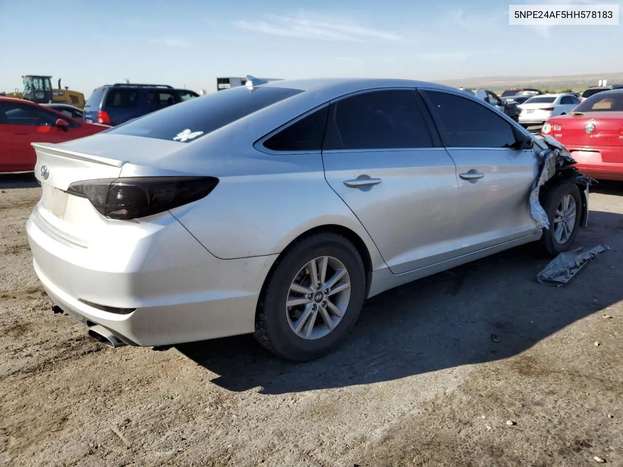 2017 Hyundai Sonata Se VIN: 5NPE24AF5HH578183 Lot: 74602694