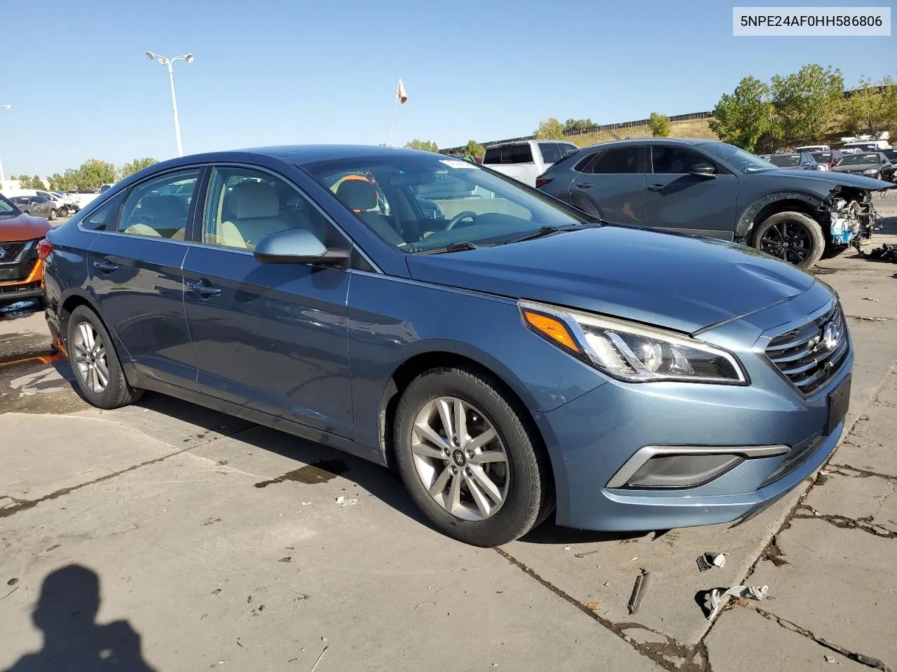 5NPE24AF0HH586806 2017 Hyundai Sonata Se