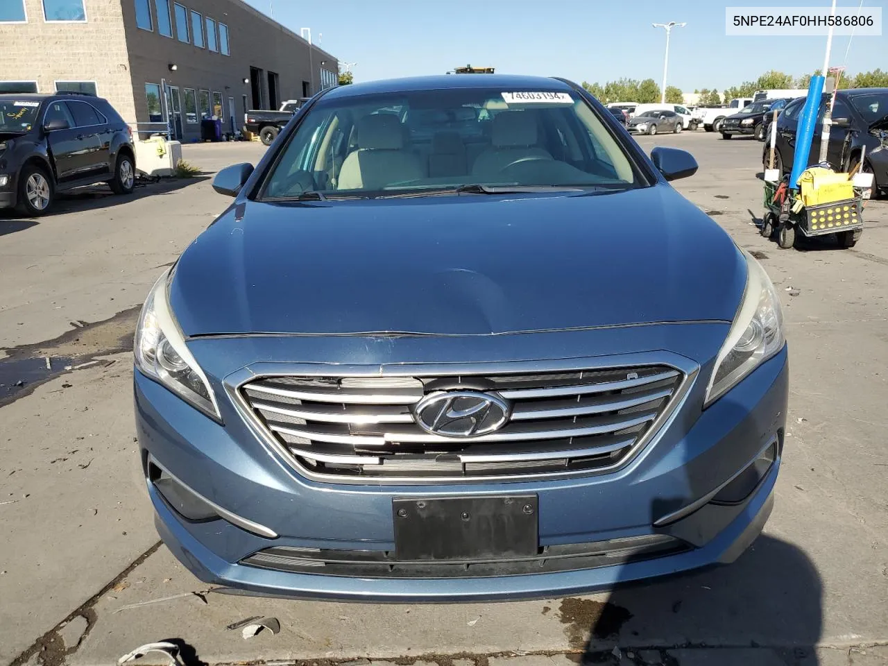 5NPE24AF0HH586806 2017 Hyundai Sonata Se