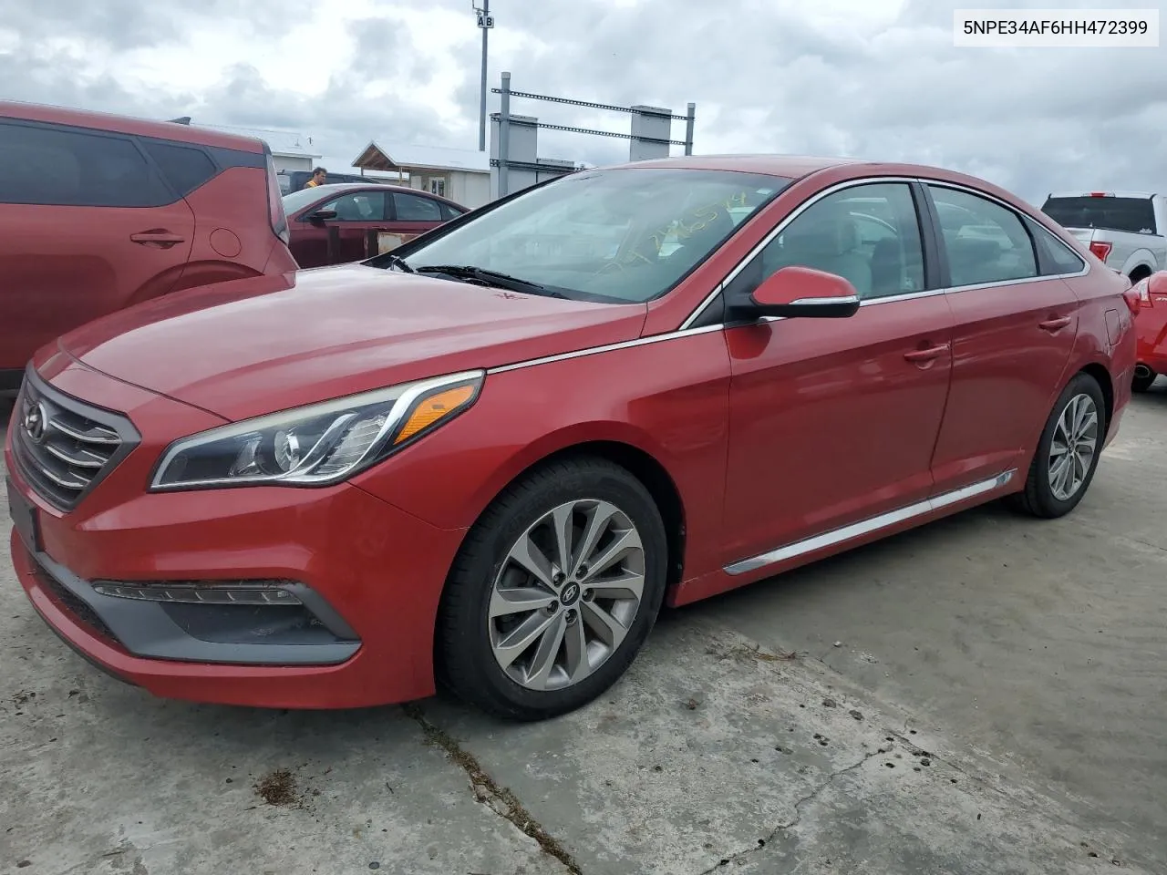 2017 Hyundai Sonata Sport VIN: 5NPE34AF6HH472399 Lot: 74746574