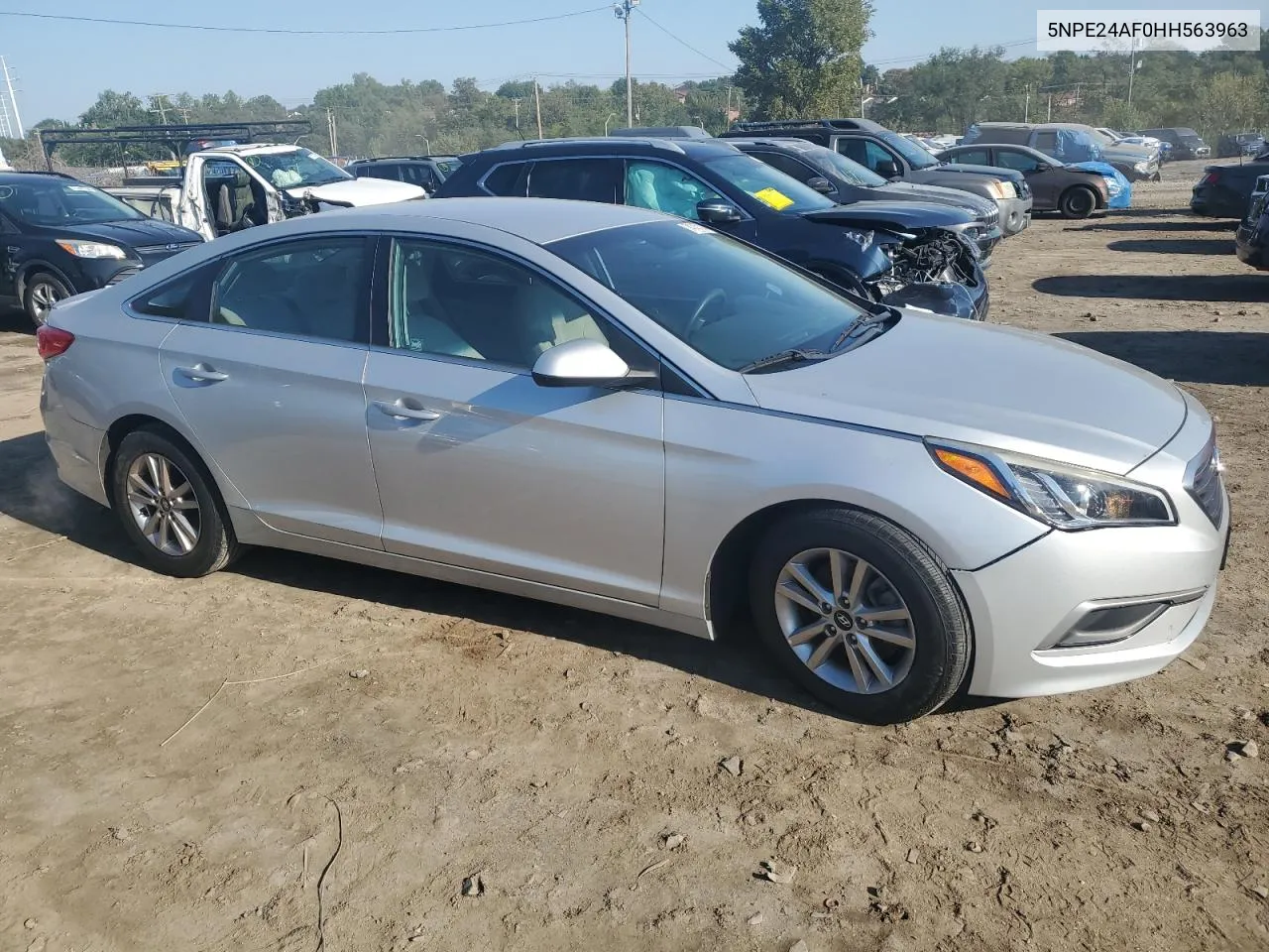 2017 Hyundai Sonata Se VIN: 5NPE24AF0HH563963 Lot: 74747194