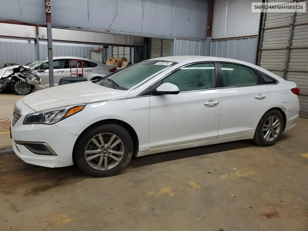 2017 Hyundai Sonata Se VIN: 5NPE24AF6HH585126 Lot: 74755764