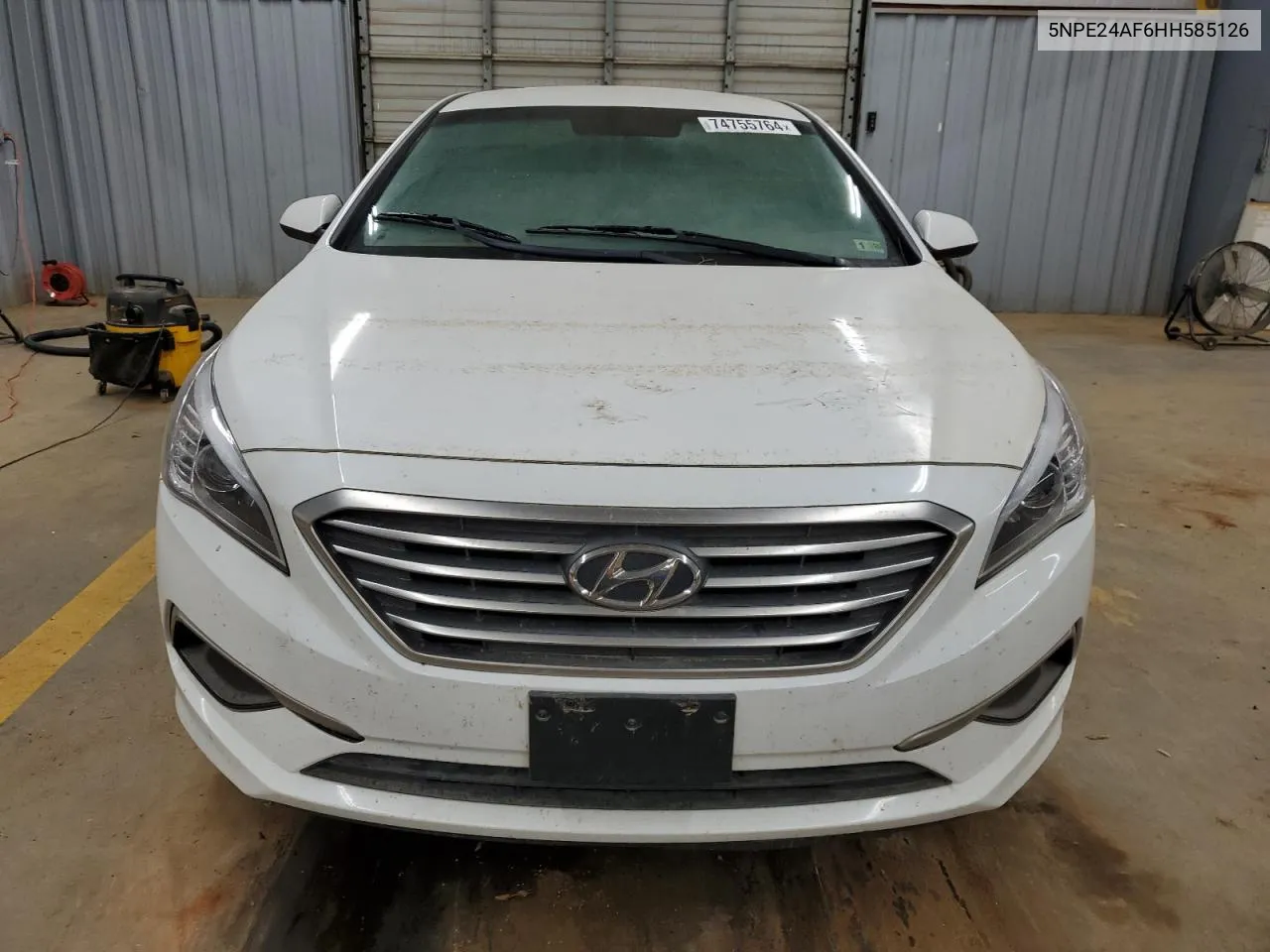 2017 Hyundai Sonata Se VIN: 5NPE24AF6HH585126 Lot: 74755764