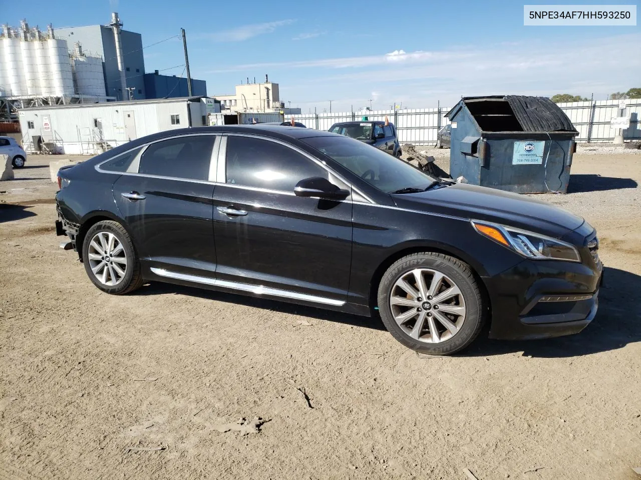 2017 Hyundai Sonata Sport VIN: 5NPE34AF7HH593250 Lot: 74794294