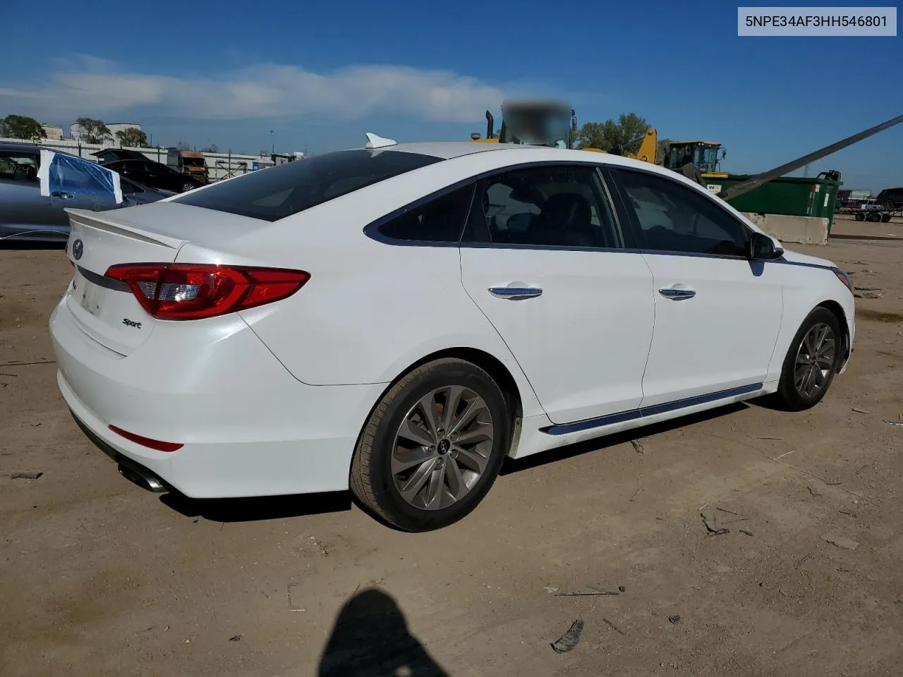 5NPE34AF3HH546801 2017 Hyundai Sonata Sport