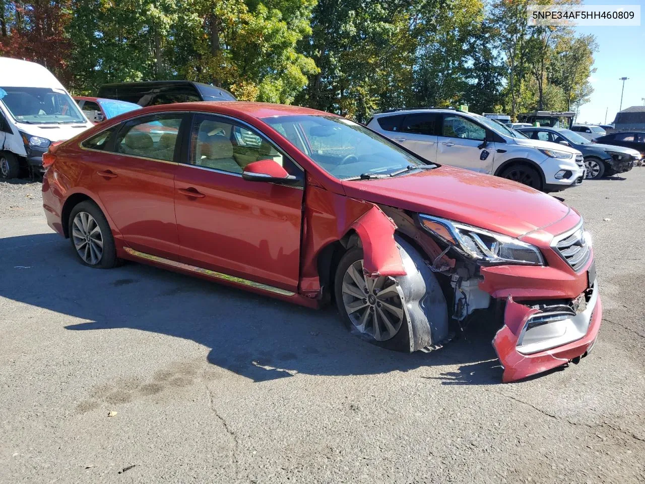 2017 Hyundai Sonata Sport VIN: 5NPE34AF5HH460809 Lot: 74908024