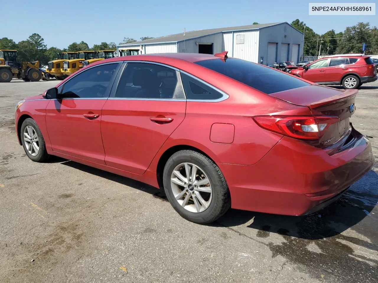 2017 Hyundai Sonata Se VIN: 5NPE24AFXHH568961 Lot: 74950044