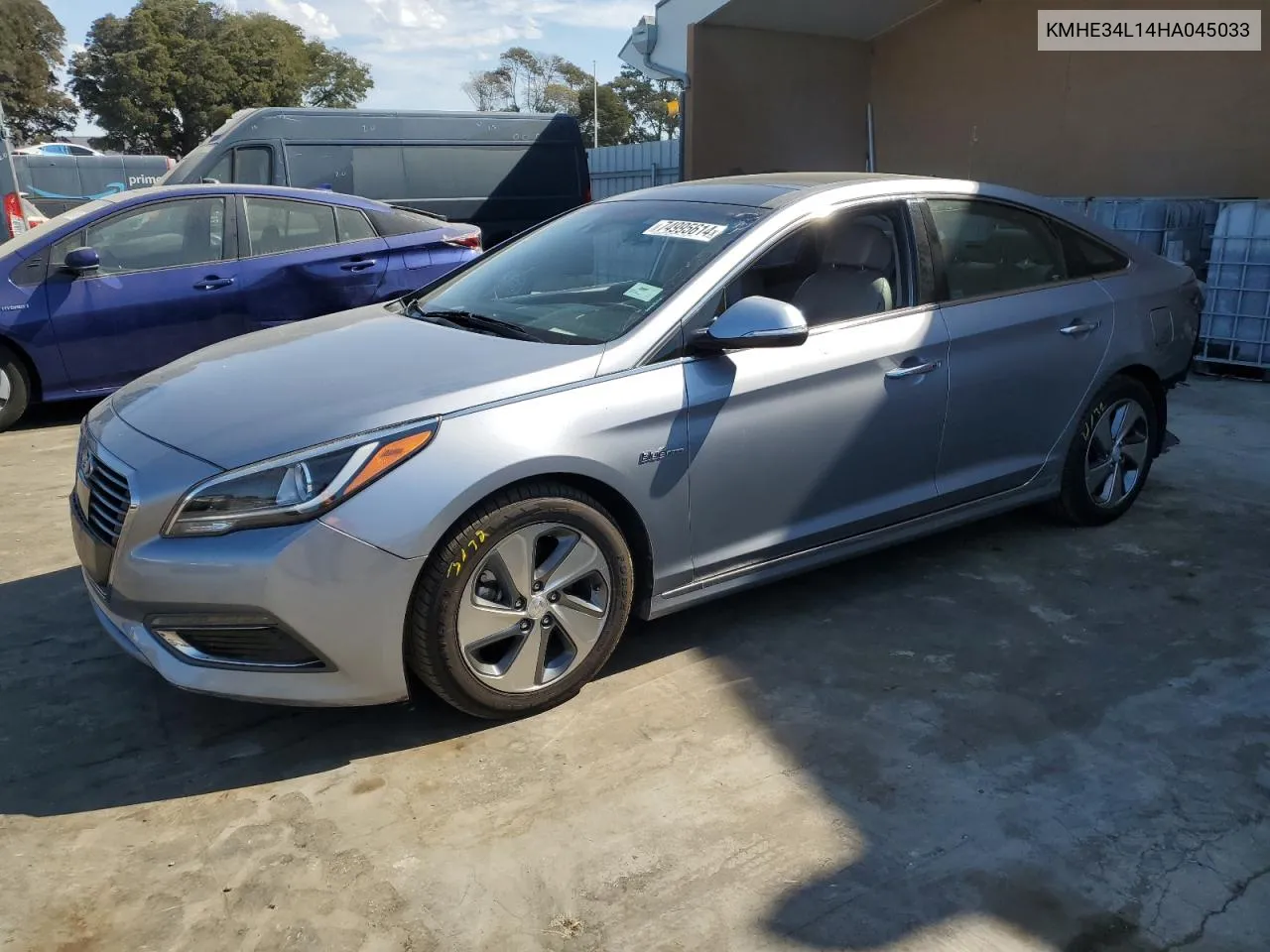 2017 Hyundai Sonata Hybrid VIN: KMHE34L14HA045033 Lot: 74995614