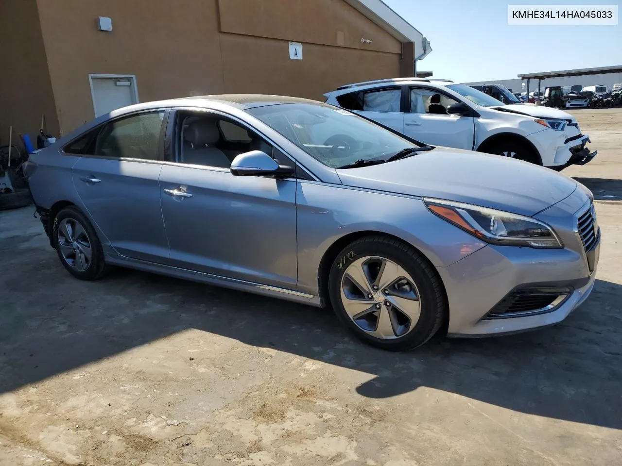 2017 Hyundai Sonata Hybrid VIN: KMHE34L14HA045033 Lot: 74995614