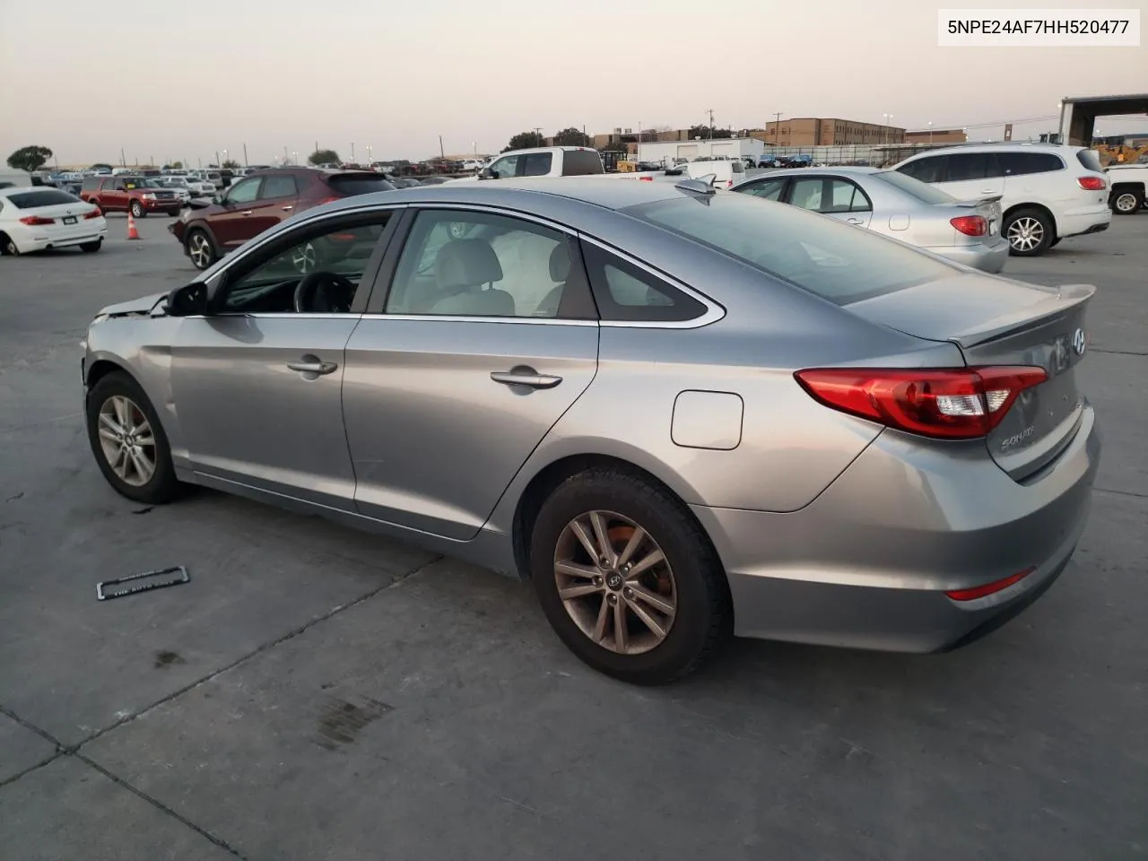 2017 Hyundai Sonata Se VIN: 5NPE24AF7HH520477 Lot: 75002244