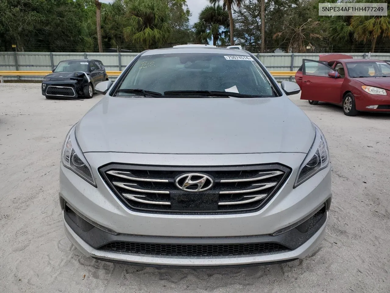 5NPE34AF1HH477249 2017 Hyundai Sonata Sport